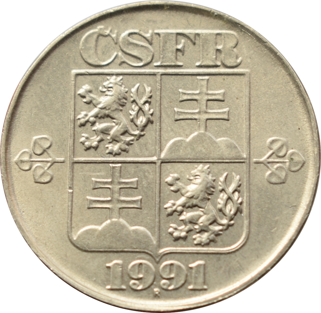 ČSFR 2 Kčs 1991