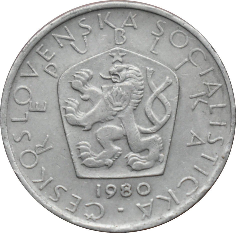 ČSSR 5 Kčs 1980