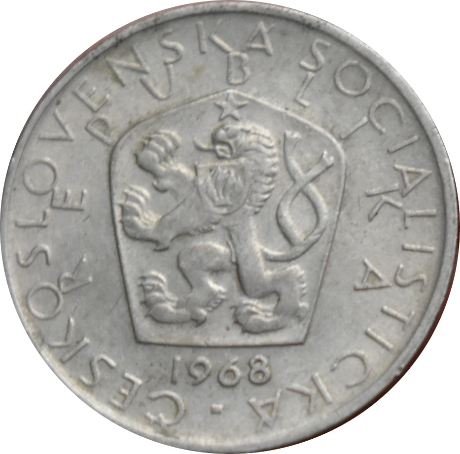 ČSSR 5 Kčs 1968