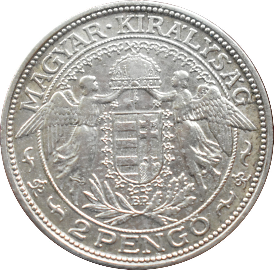 Maďarsko 2 Pengo 1938 B.P.