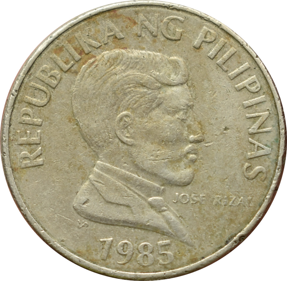 Filipíny 1 Piso 1985