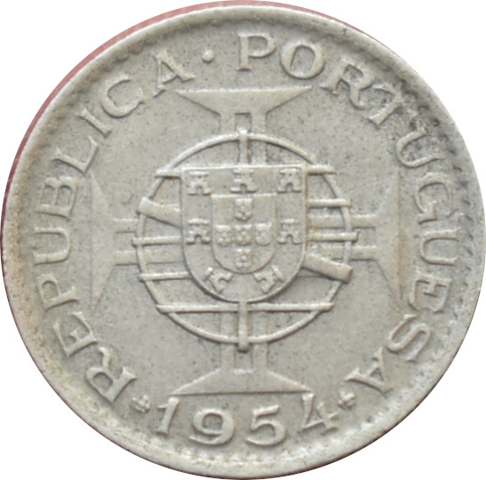 Mozambik 2,5 Escudos 1954
