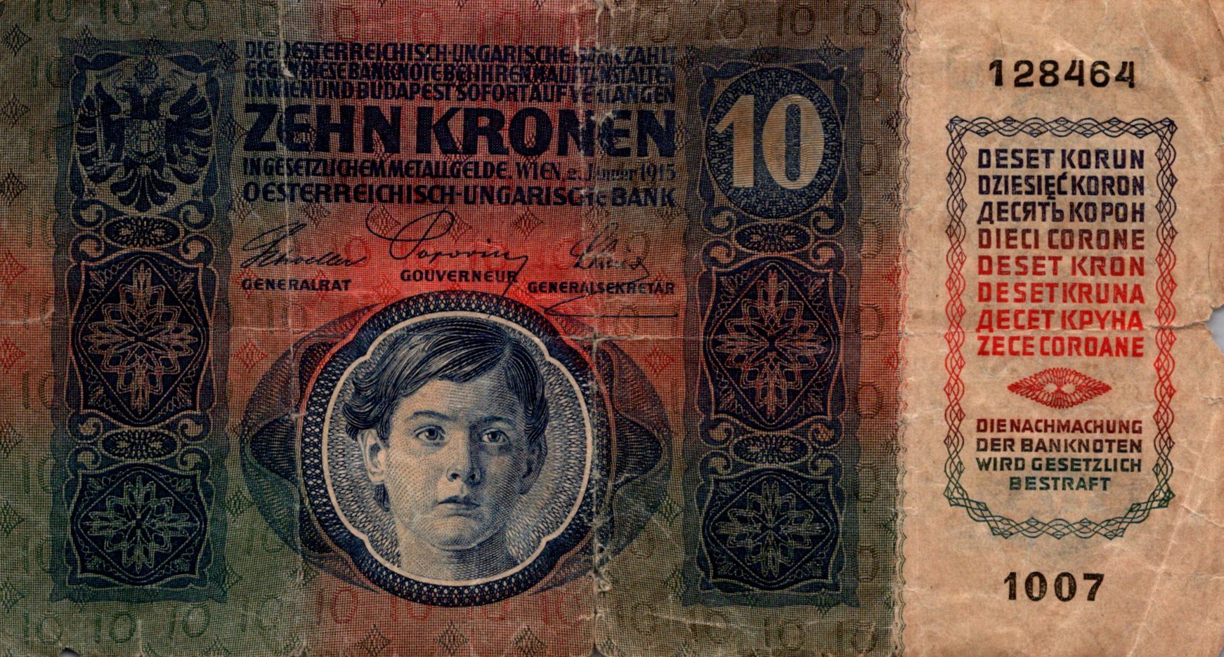 F.J. 10 Korona 1914