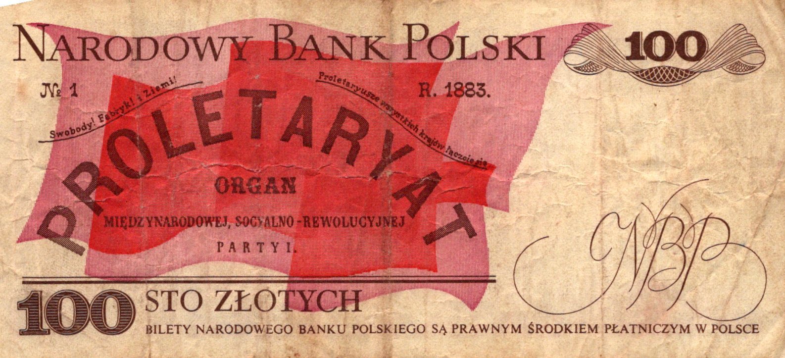 Poľsko 100 Zlotych 1986