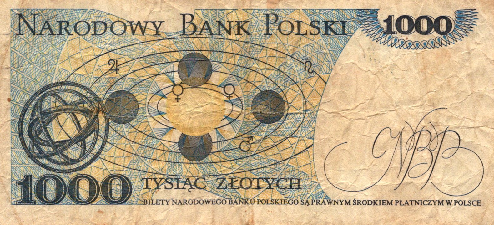 Poľsko 1000 Zlotych 1982