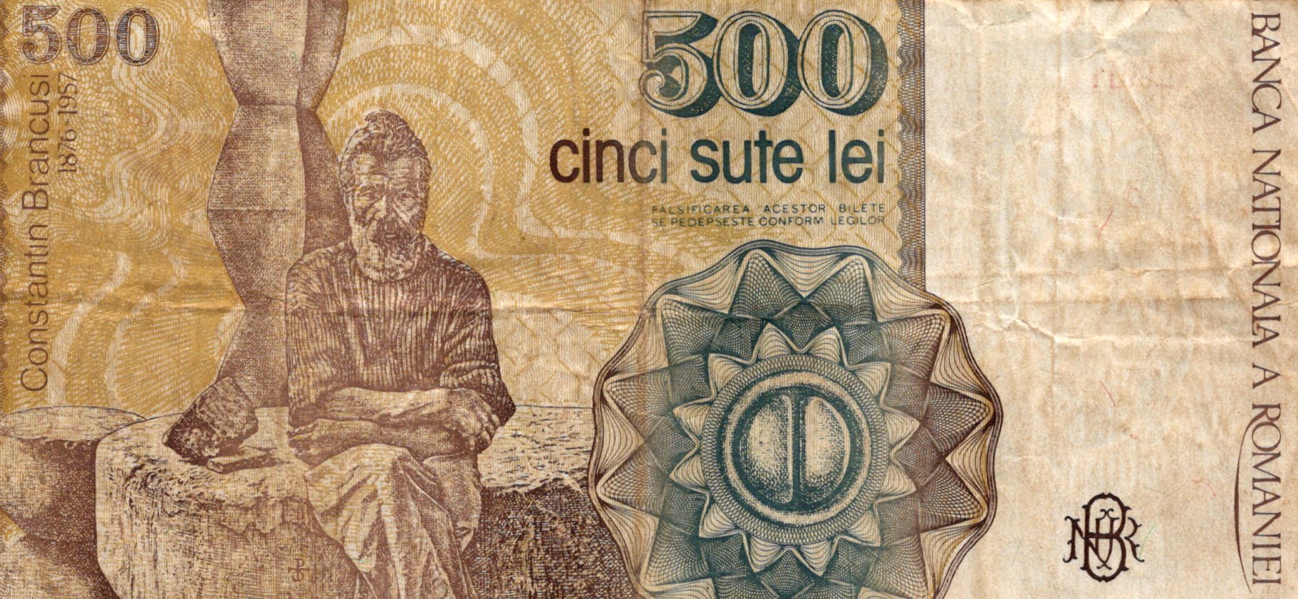 Rumunsko 500 Lei 1991