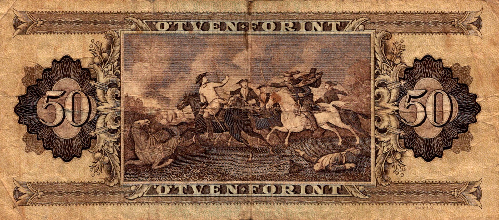 Maďarsko 50 Forint 1989