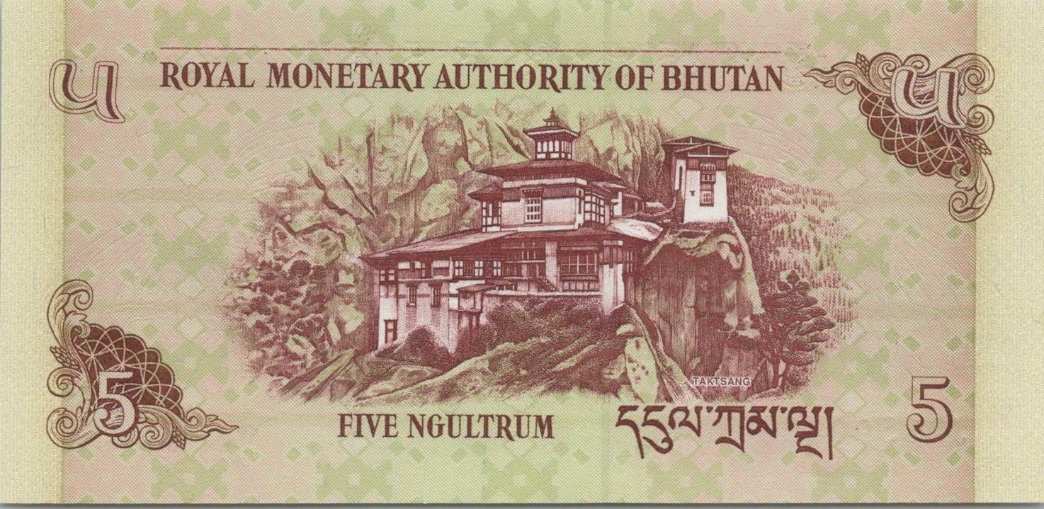 Bhután 5 Ngultrum 2006