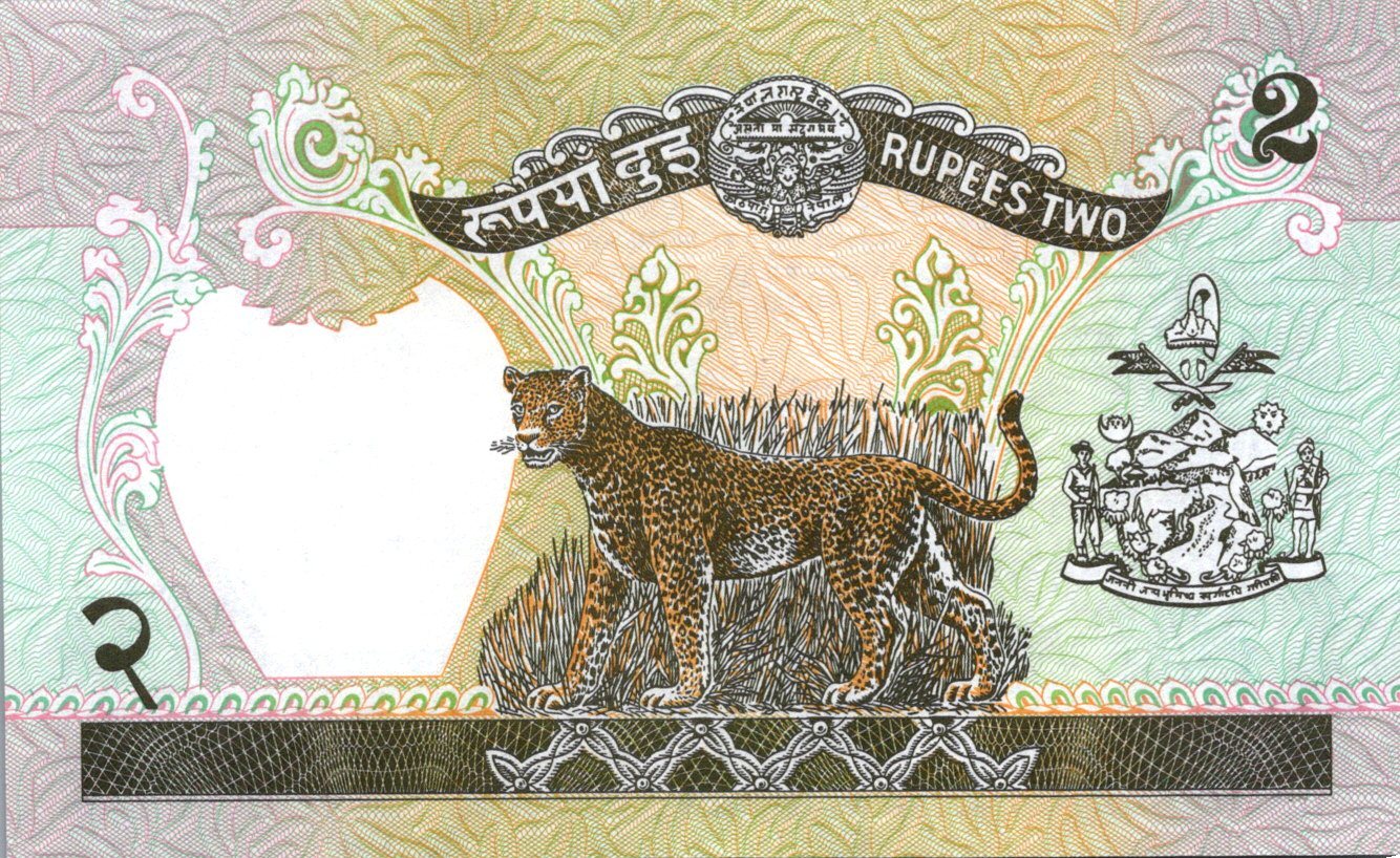 Nepál 2 Rupees 1981