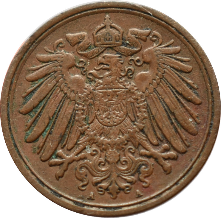 Nemecko - Nemecká ríša 1 Pfennig 1904 A