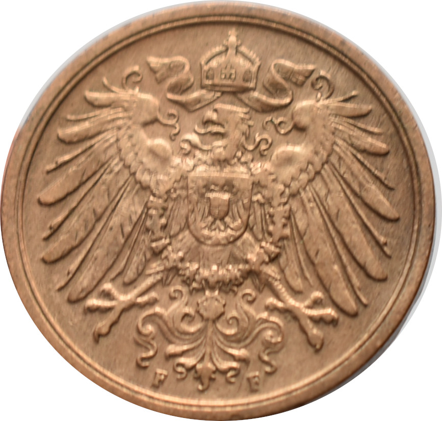 Nemecko - Nemecká ríša 2 Pfennig 1907 F