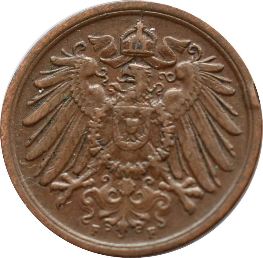 Nemecko - Nemecká ríša 2 Pfennig 1912 F
