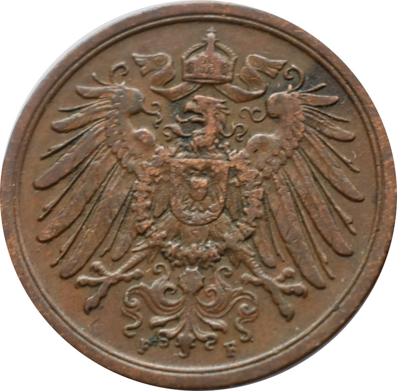 Nemecko - Nemecká ríša 2 Pfennig 1906 F