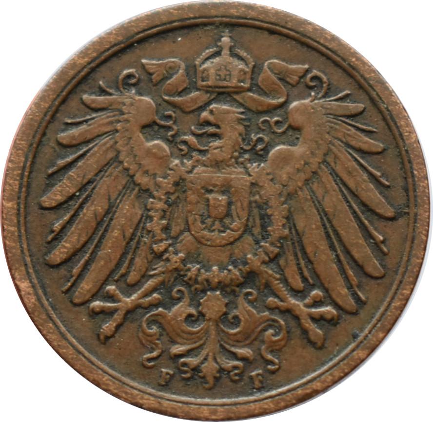 Nemecko - Nemecká ríša 2 Pfennig 1905 F