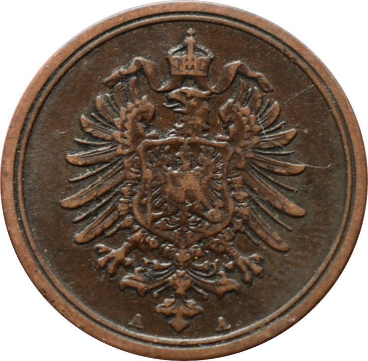 Nemecko - Nemecká ríša 1 Pfennig 1886 A 