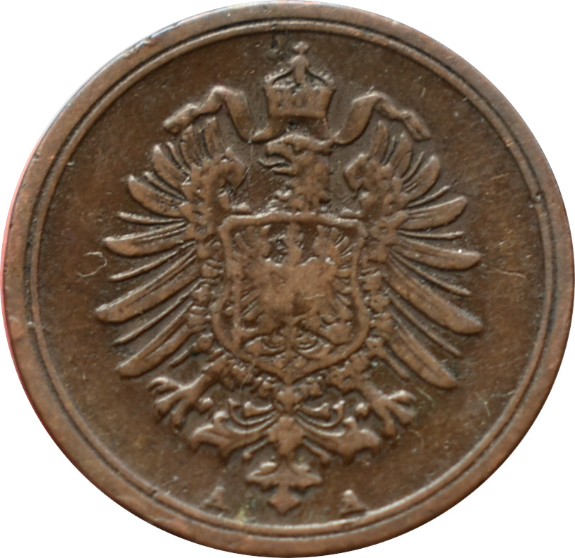 Nemecko - Nemecká ríša 1 Pfennig 1875 A