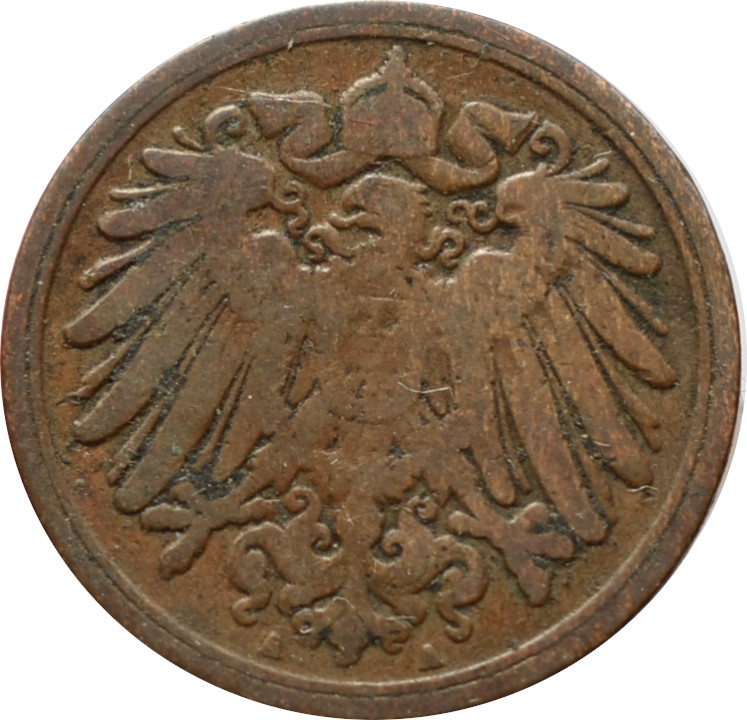 Nemecko - Nemecká ríša 1 Pfennig 1892 A 