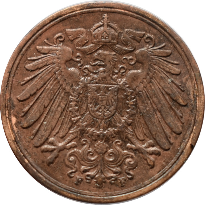 Nemecko - Nemecká ríša 1 Pfennig 1905 F