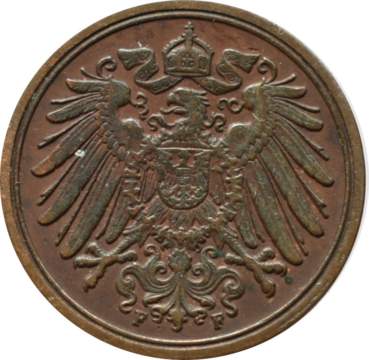 Nemecko - Nemecká ríša 1 Pfennig 1898 F