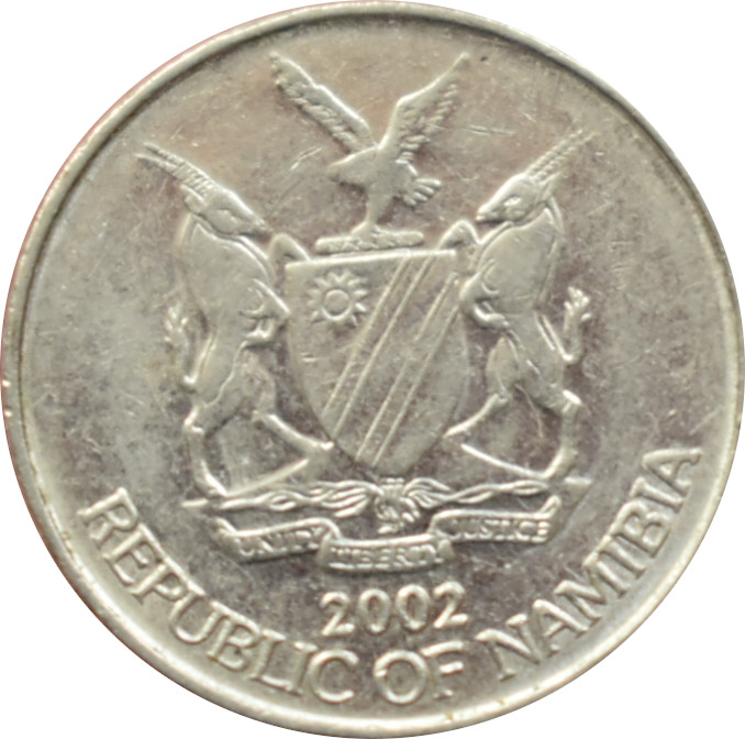 Namíbia 5 Cents 2002