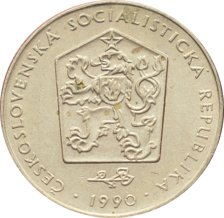 ČSSR 2 Kčs 1990