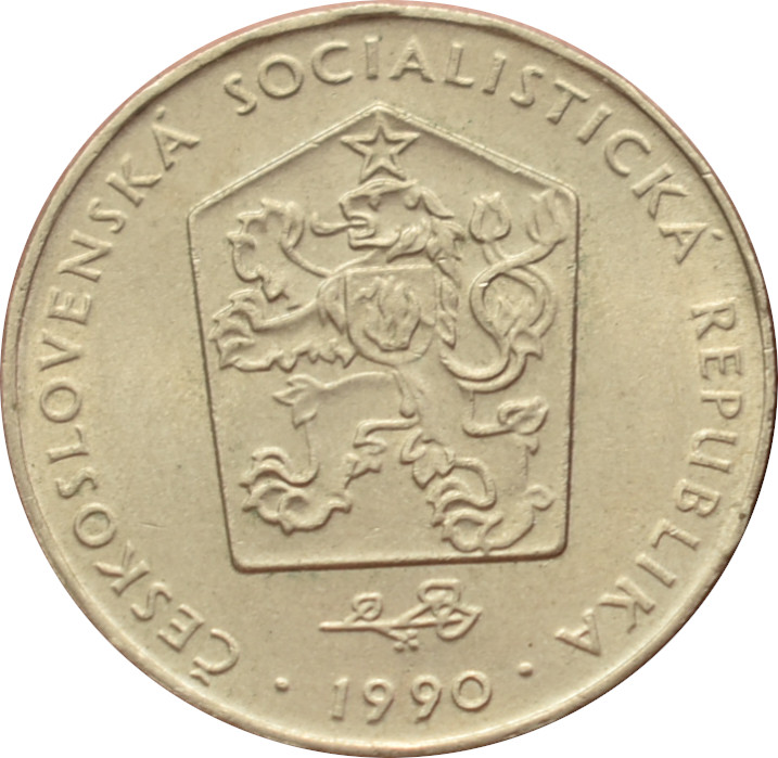 ČSSR 2 Kčs 1990