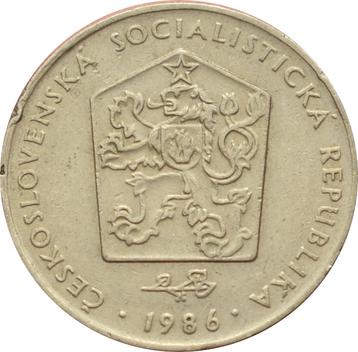 ČSSR 2 Kčs 1986