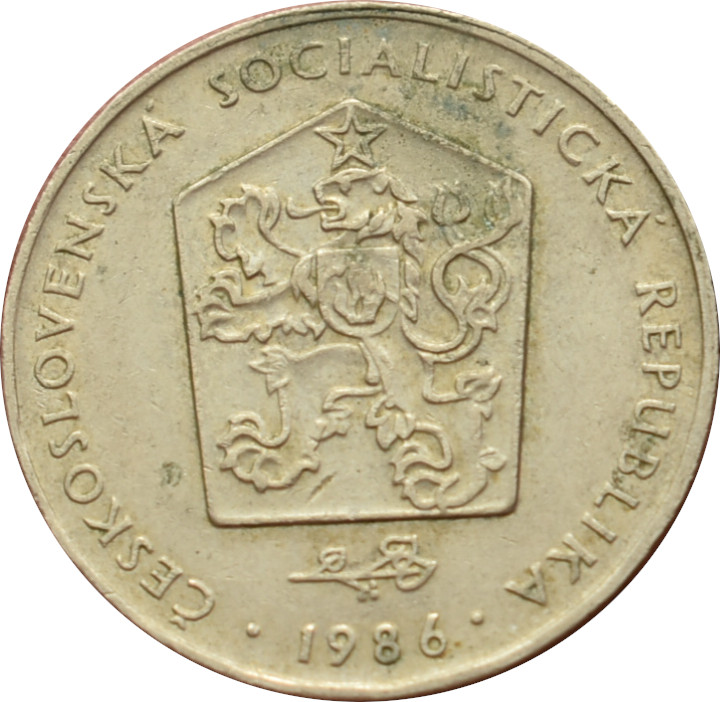 ČSSR 2 Kčs 1986