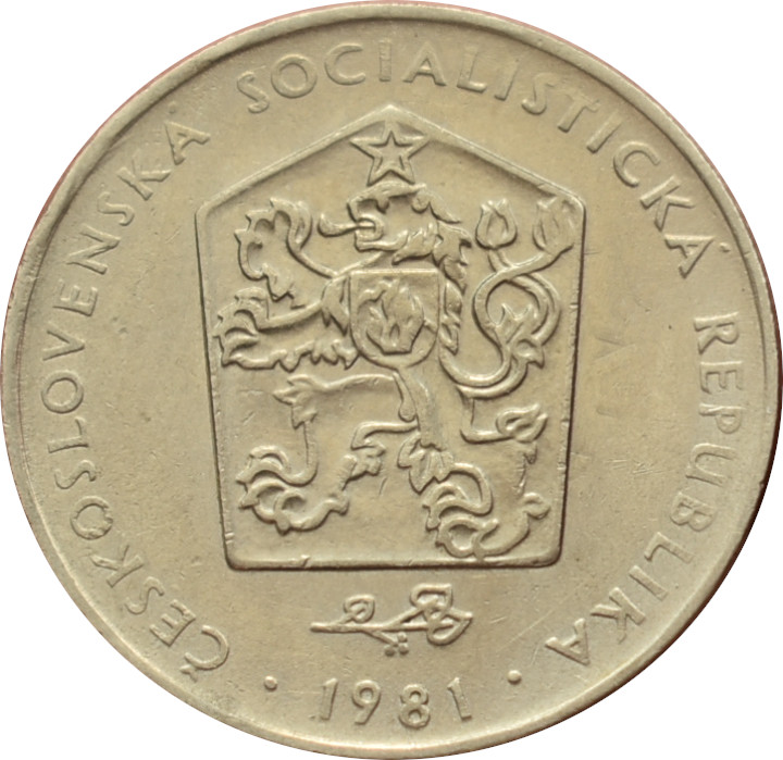 ČSSR 2 Kčs 1981