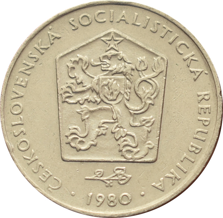 ČSSR 2 Kčs 1980