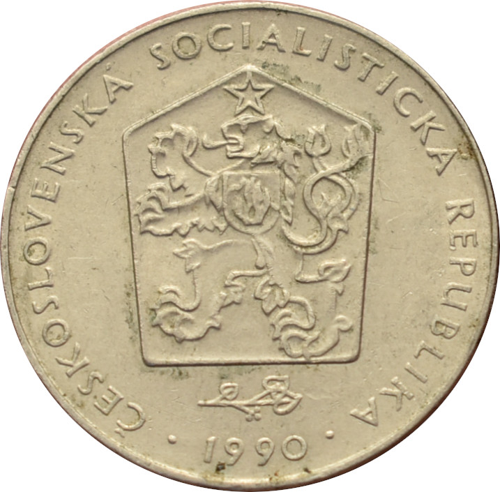 ČSSR 2 Kčs 1990