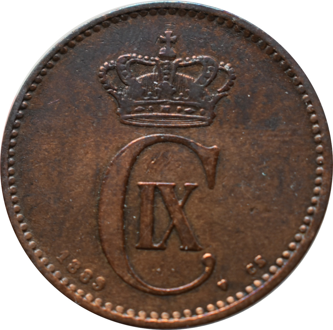 Dánsko 2 Ore 1889
