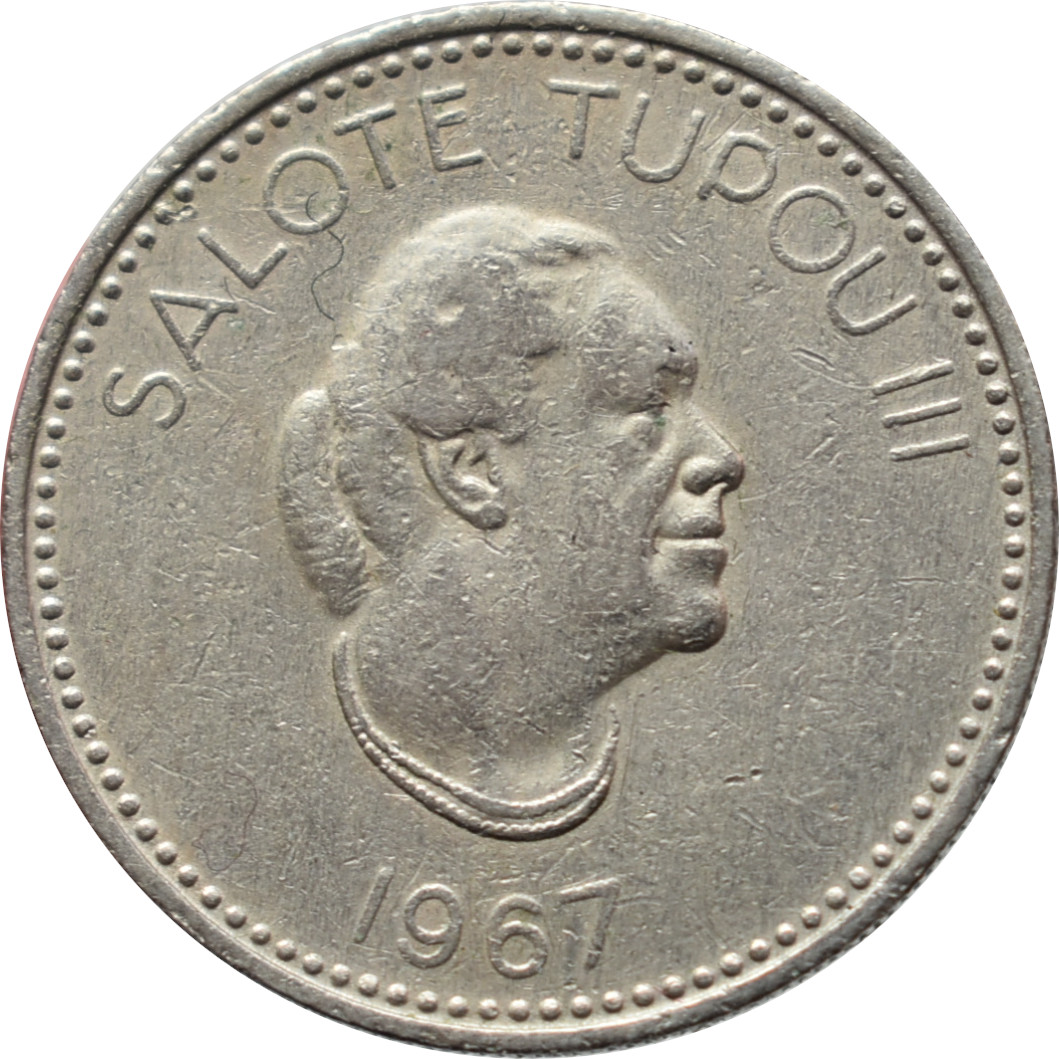 Tonga 10 Seniti 1967