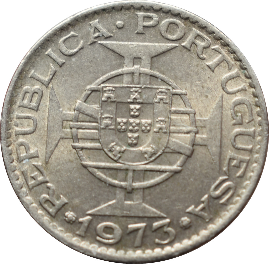 Macao 50 Avos 1973