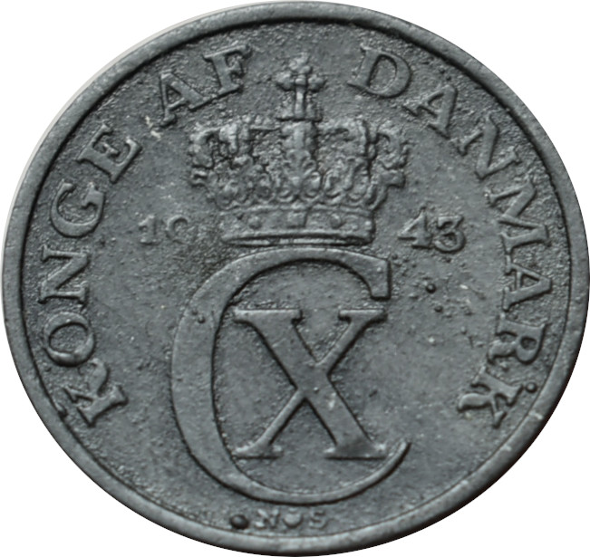 Dánsko 2 Ore 1943