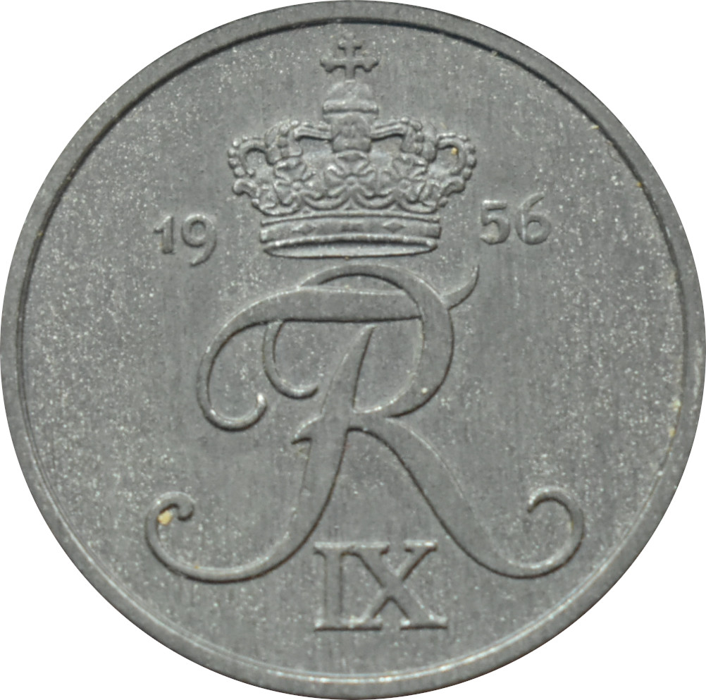 Dánsko 5 Ore 1956