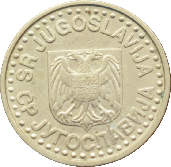 Juhoslávia 1 Novi Dinar 1999