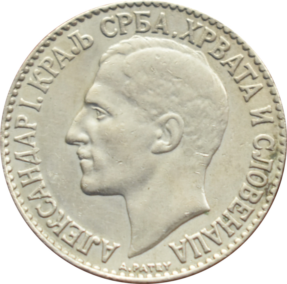 Juhoslávia 2 Dinara 1925