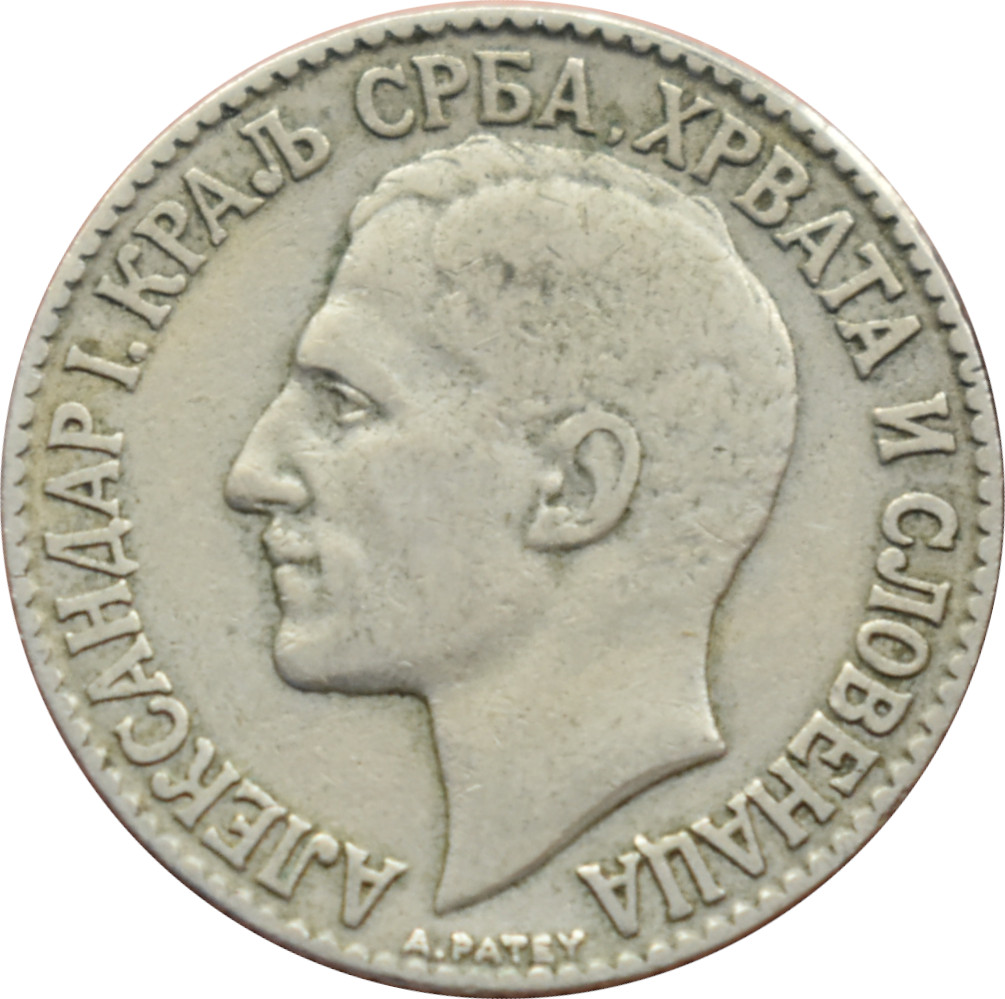 Juhoslávia 2 Dinara 1925
