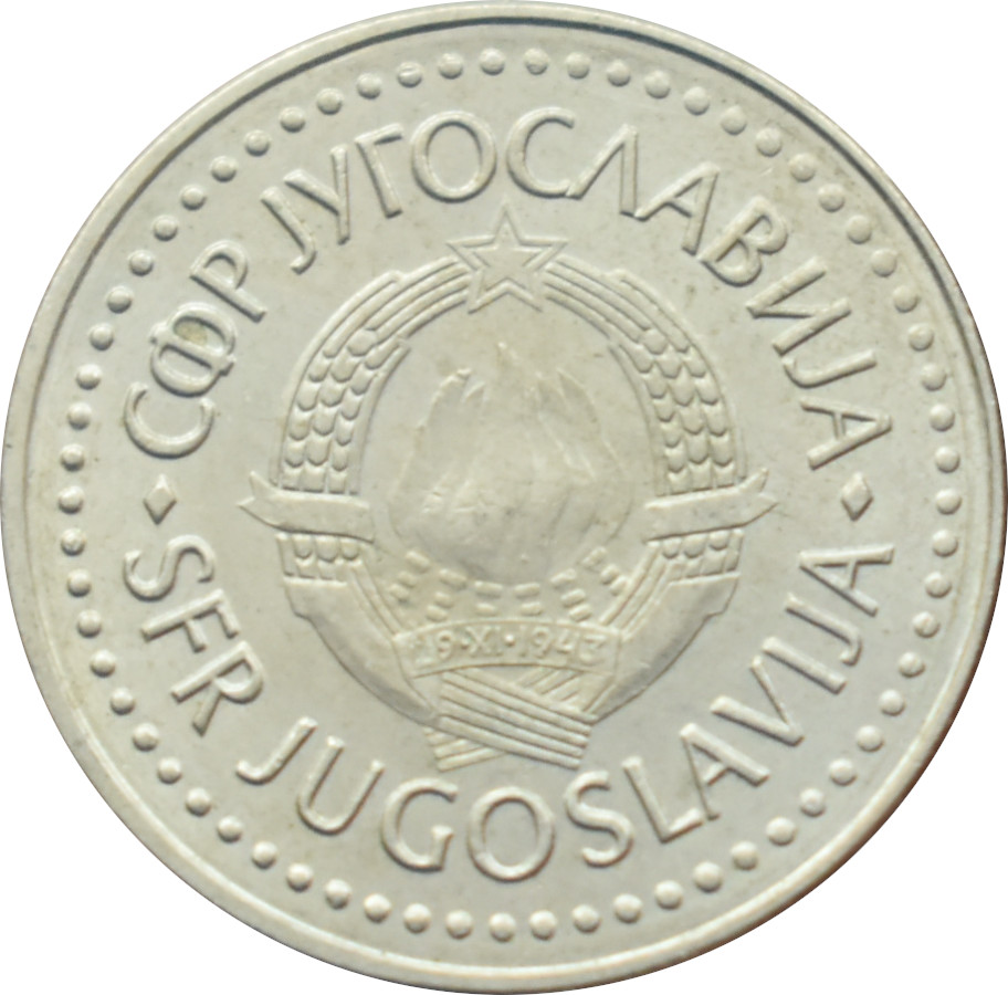 Juhoslávia 20 Dinara 1987