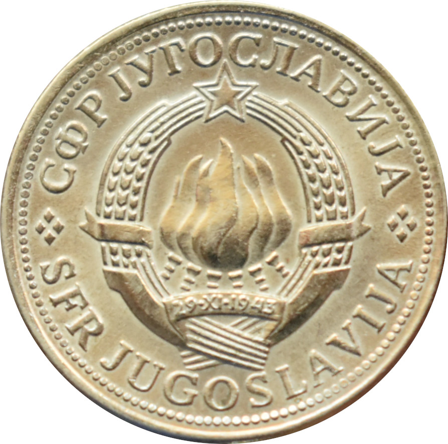 Juhoslávia 2 Dinara 1972