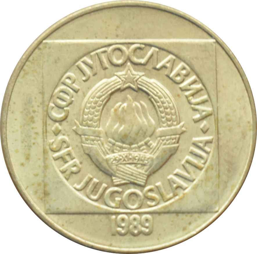 Juhoslávia 100 Dinara 1989