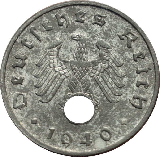 Nemecko - Tretia ríša 10 Reichspfennig 1940 B