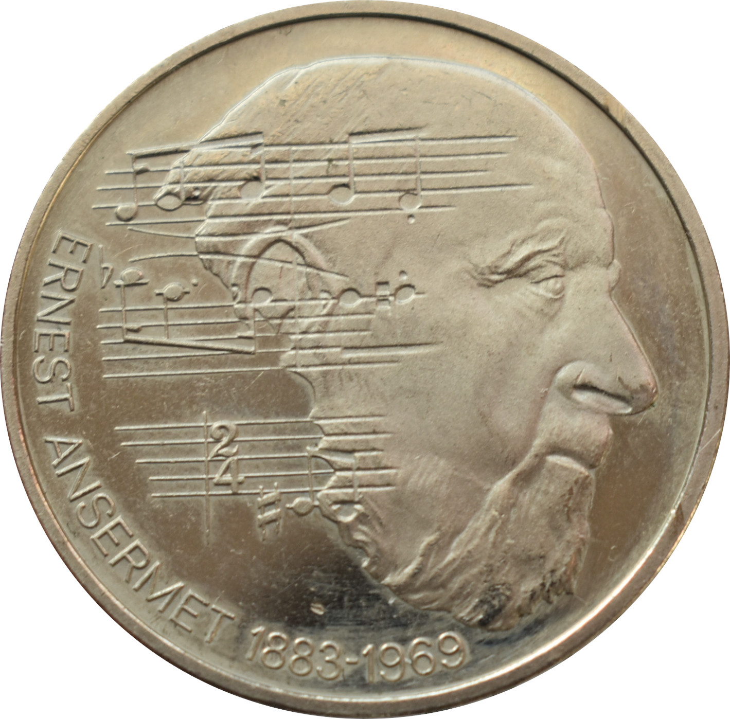 Švajčiarsko 5 Francs 1983