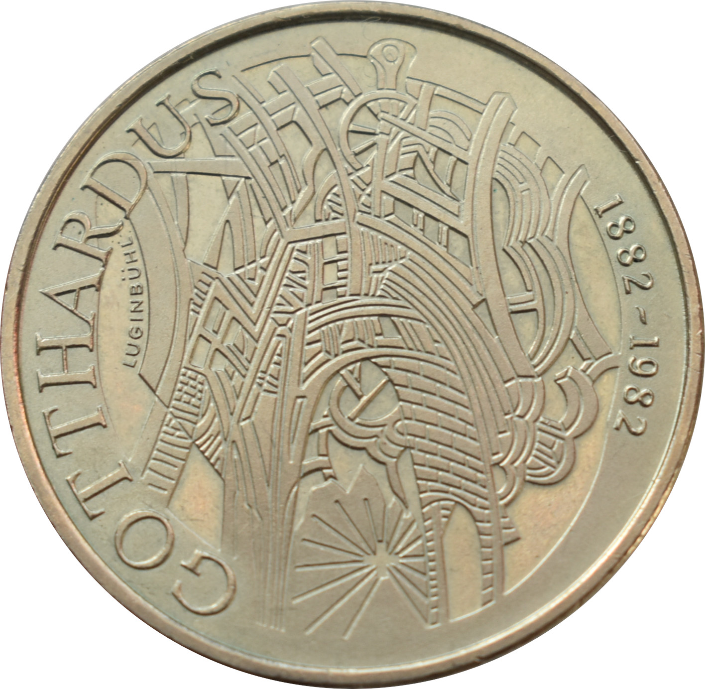 Švajčiarsko 5 Francs 1982