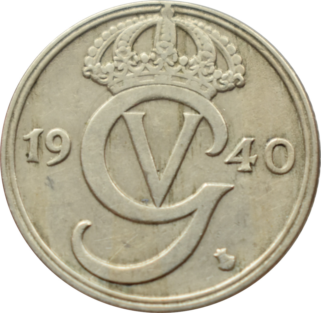 Švédsko 50 Ore 1940