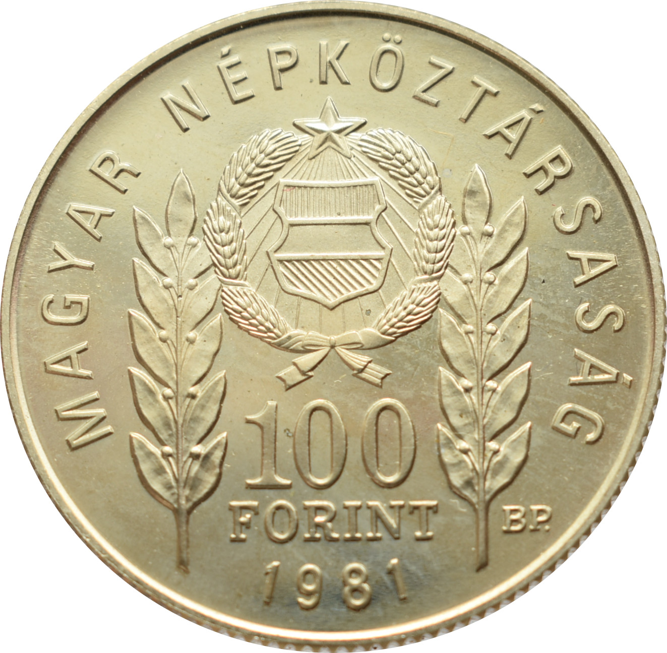 Maďarsko 100 Forint 1981