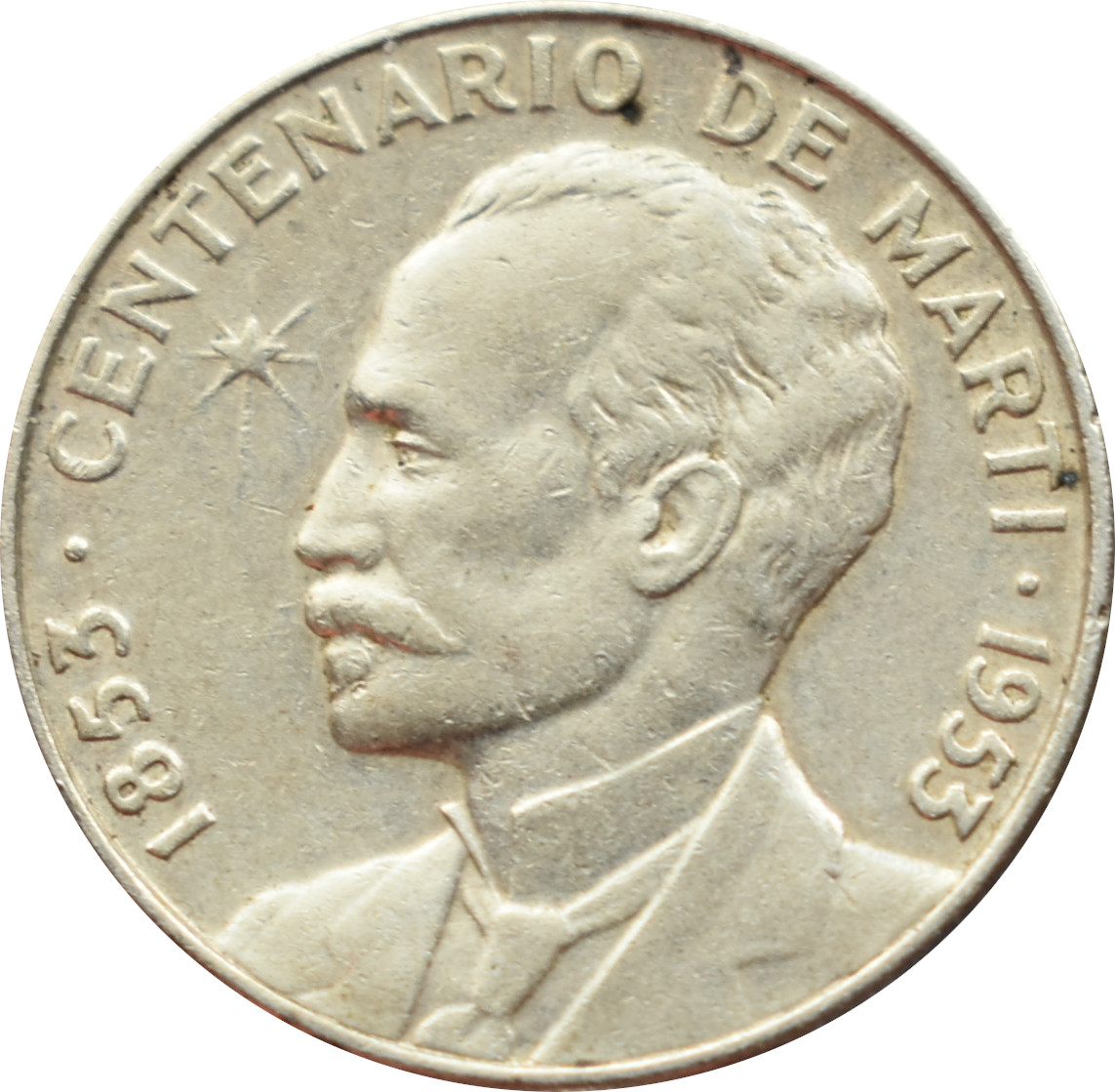 Kuba 25 Centavos 1953