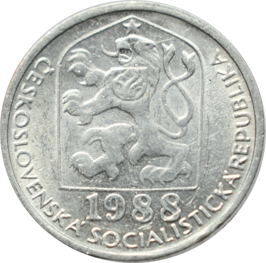 ČSSR 10 Halier 1988
