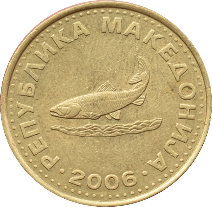Macedónsko 2 Denari 2006